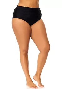 Plus Solid Costa Swim Bottoms