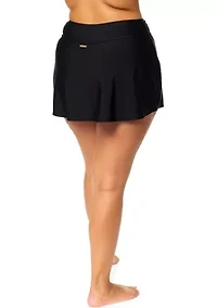 Plus Tango Slit Swim Skirt