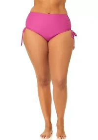 Plus Solid Montevideo Swim Bottoms