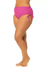 Plus Solid Montevideo Swim Bottoms