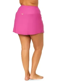 Plus Solid Bravo Swim Skirt