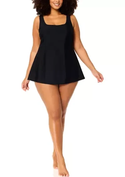 Plus Solid Triana Swimdress