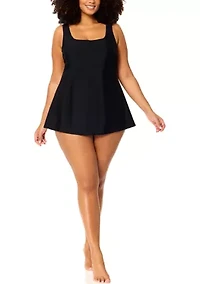 Plus Solid Triana Swimdress