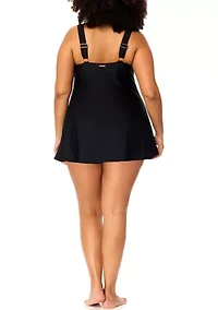 Plus Solid Triana Swimdress