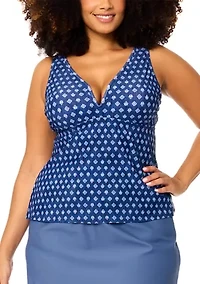 Women's Maliblues Tanzania Tankini Swim Top