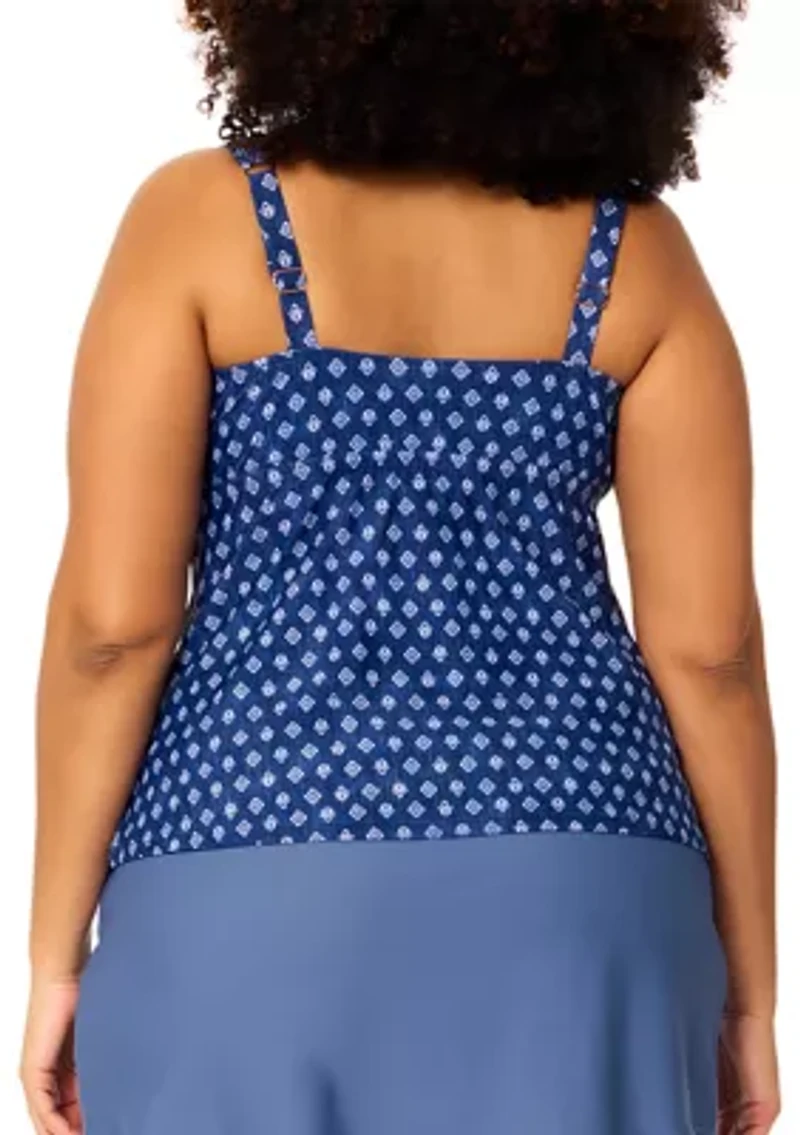 Women's Maliblues Tanzania Tankini Swim Top
