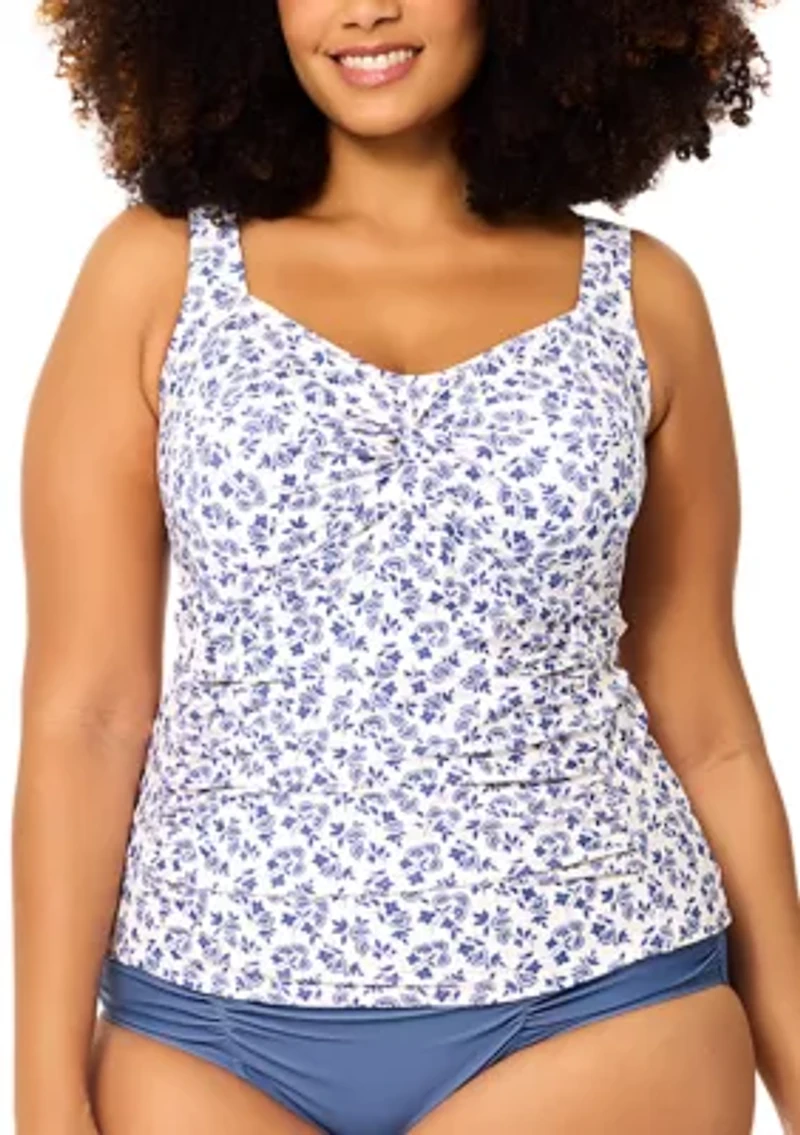 Plus Daisy Dreamer Sasha Tankini Swim Top