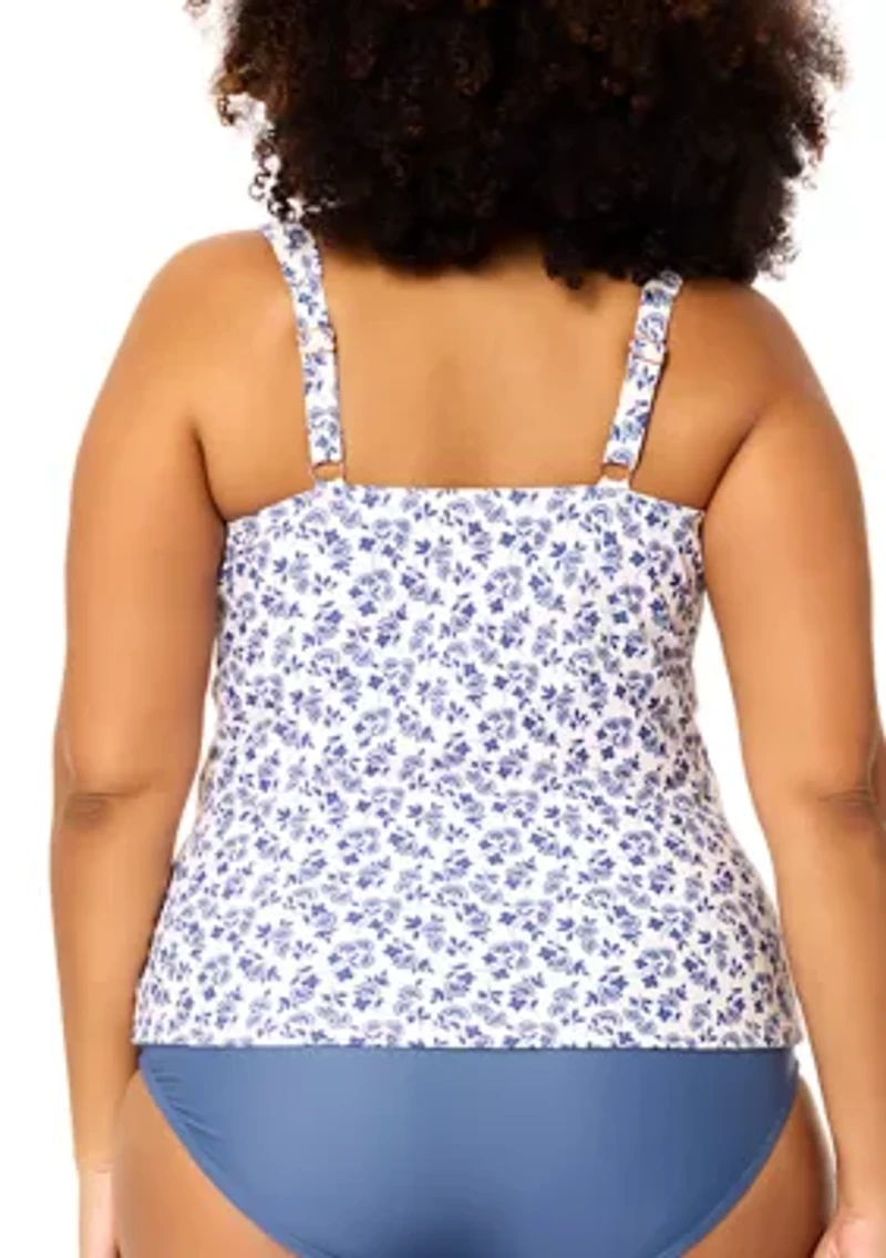Plus Daisy Dreamer Sasha Tankini Swim Top