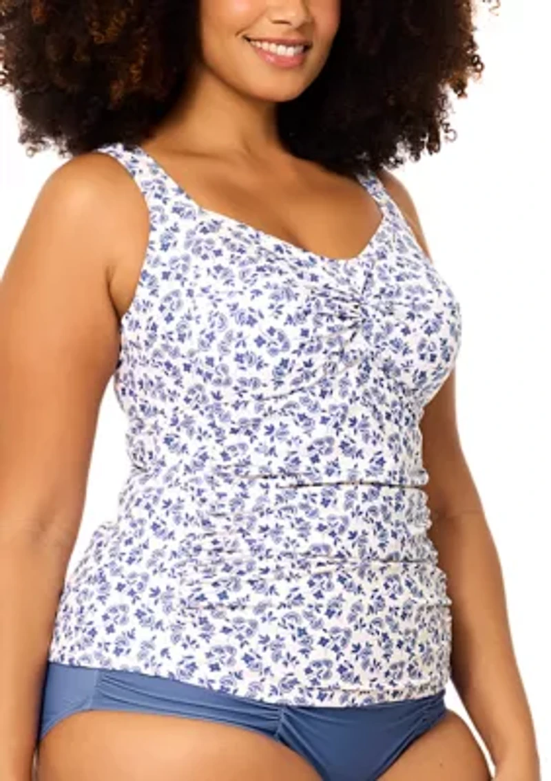 Plus Daisy Dreamer Sasha Tankini Swim Top