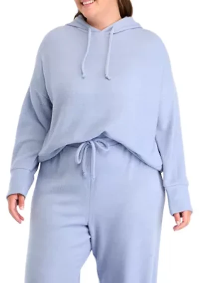 Plus Boucle Cozy Hoodie