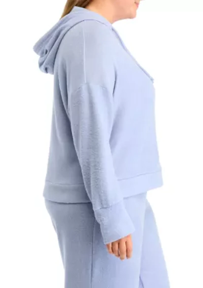 Plus Boucle Cozy Hoodie