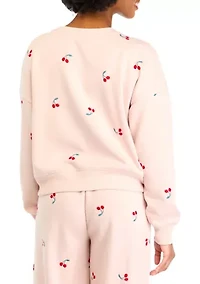 Women's Fruit Crew Neck Sweater