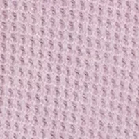 Plus Zip Long Sleeve Waffle Sweatshirt