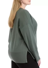 Plus Crew Neck Sweater