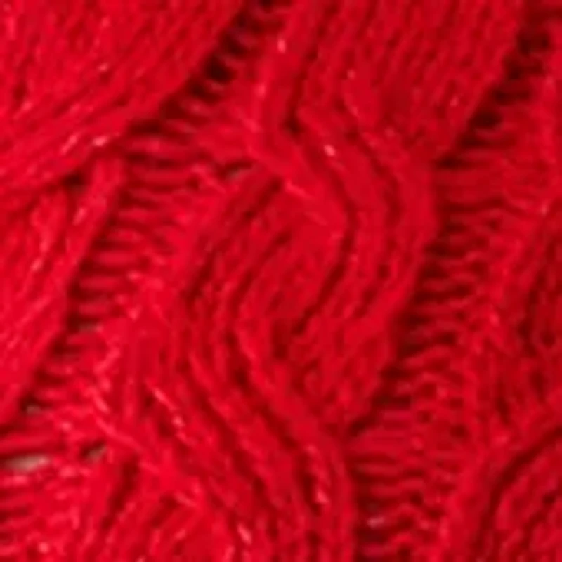 Plus Long Sleeve Cascade Cable Sweater