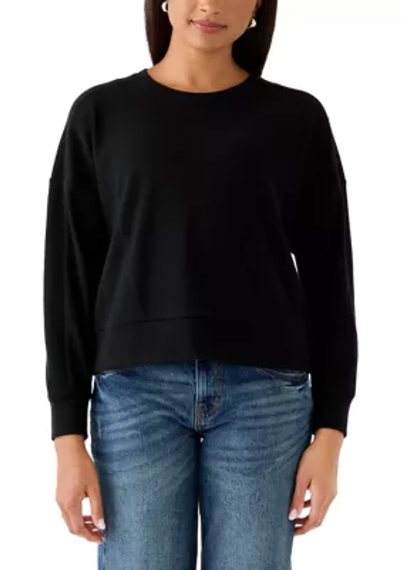 Women's Cozy Knit Crew Neck Sweater