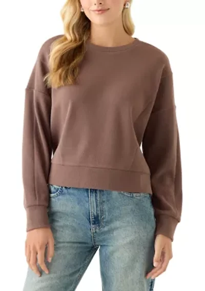 Women's Cozy Knit Crew Neck Sweater