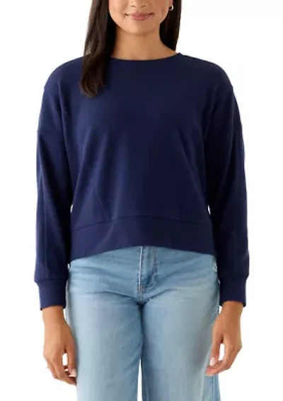 Women's Cozy Knit Crew Neck Sweater