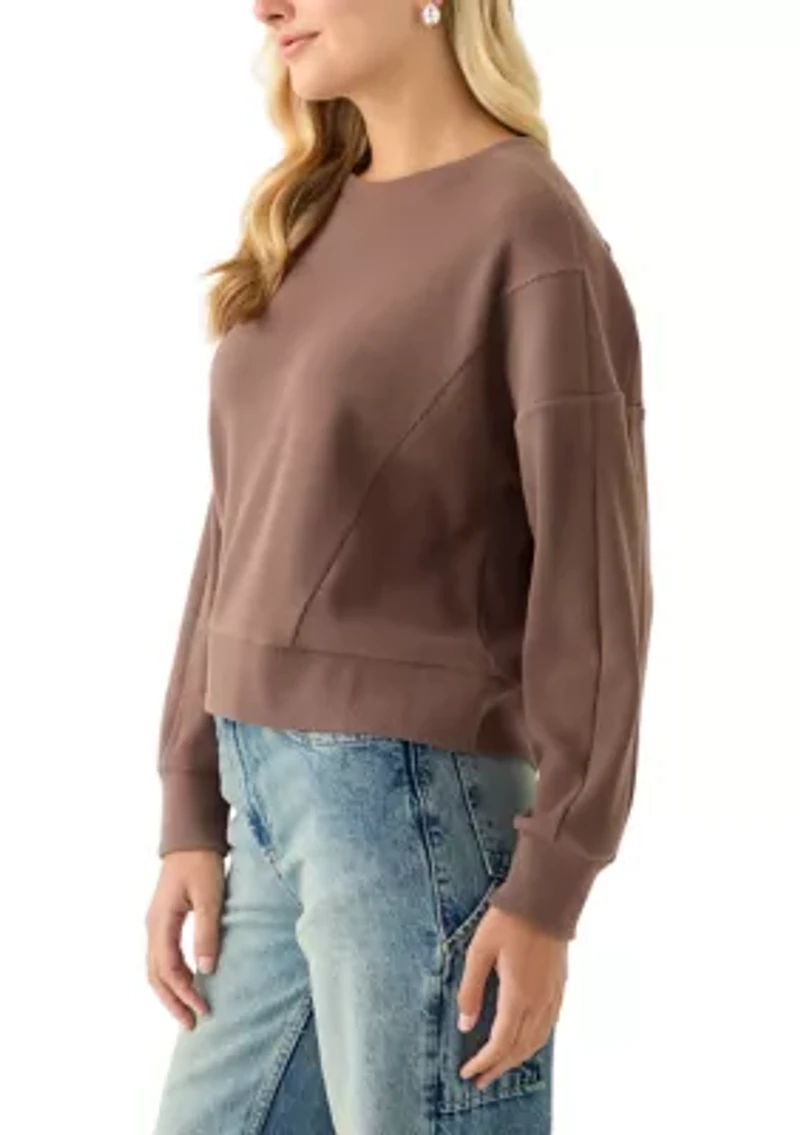 Women's Cozy Knit Crew Neck Sweater