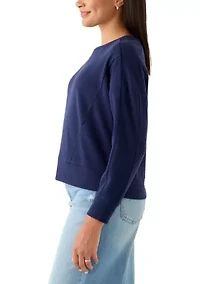 Women's Cozy Knit Crew Neck Sweater