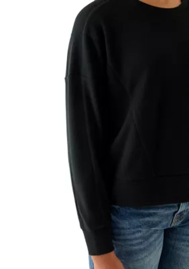 Women's Cozy Knit Crew Neck Sweater