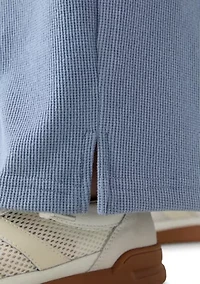 Plus Thermal Hacci Wide-Leg Pants