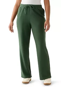 Women's Cozy Knit Wide Leg Pants