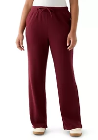 Women's Cozy Knit Wide Leg Pants