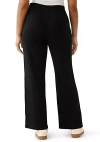 Women's Cozy Knit Wide Leg Pants