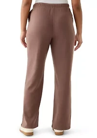 Women's Cozy Knit Wide Leg Pants