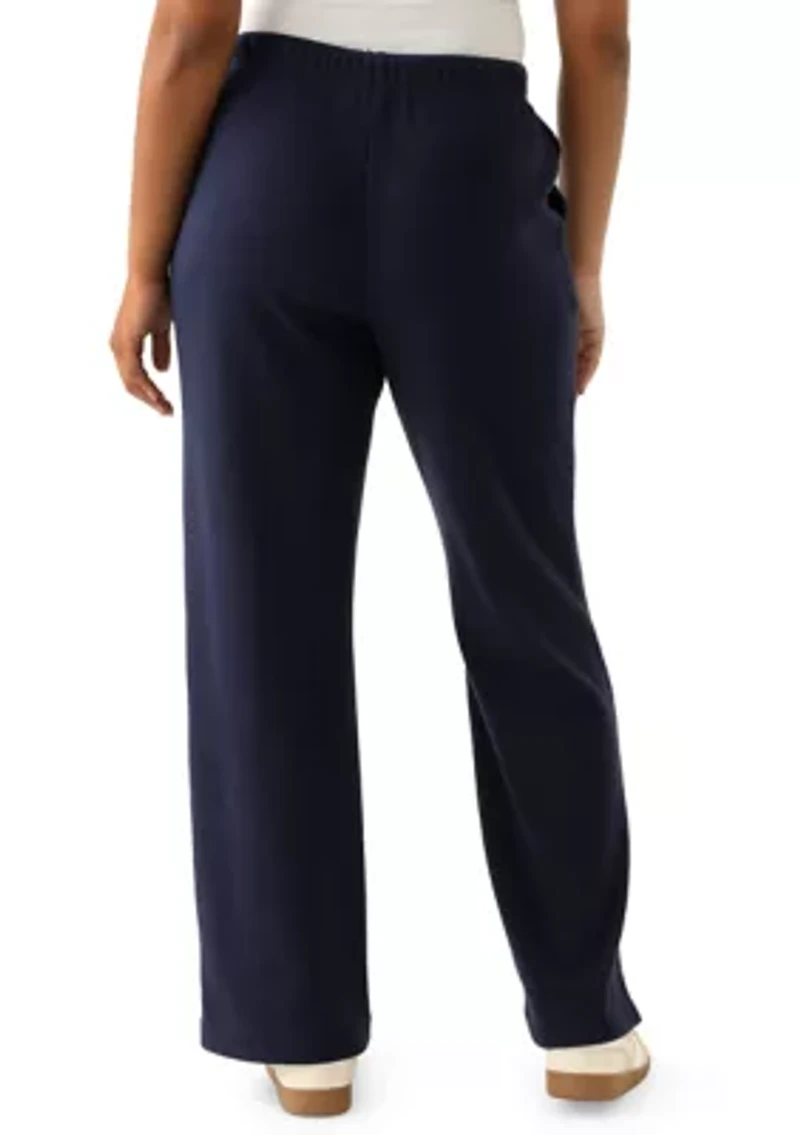 Women's Cozy Knit Wide Leg Pants