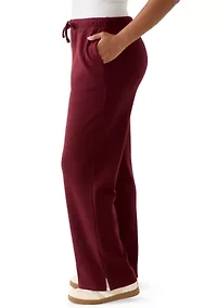 Women's Cozy Knit Wide Leg Pants