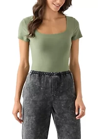 Women's Square Neck Bodysuit