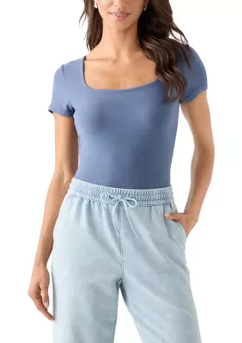 Women's Square Neck Bodysuit