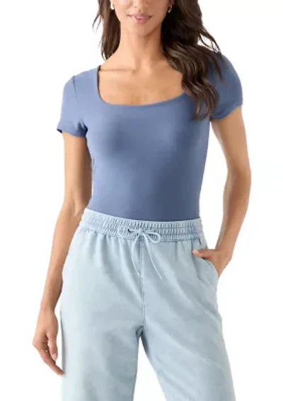 Women's Square Neck Bodysuit