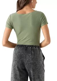 Women's Square Neck Bodysuit