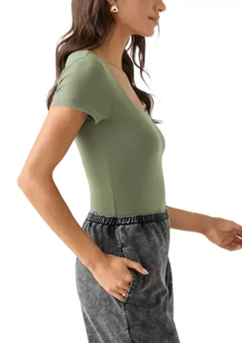 Women's Square Neck Bodysuit