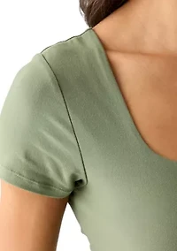 Women's Square Neck Bodysuit