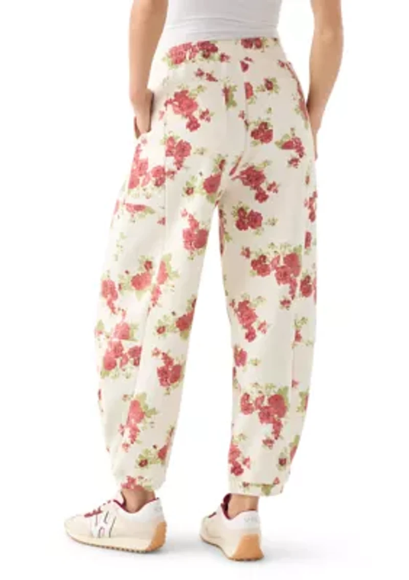 Women's Athleisure Barrel Pants