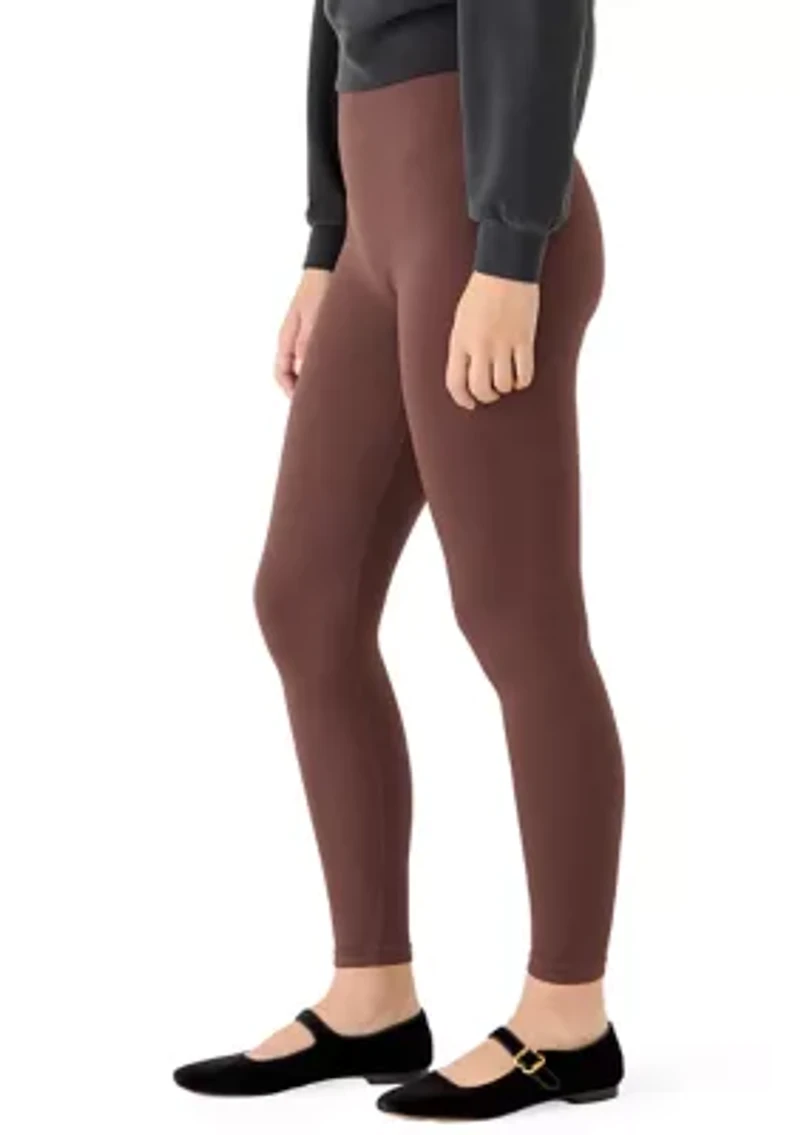 Women's Seamless Ribbed Pull On Leggings
