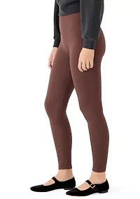 Women's Seamless Ribbed Pull On Leggings