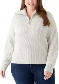 Plus 1/4 Zip Pullover