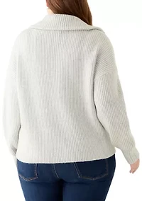 Plus 1/4 Zip Pullover