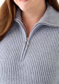Plus 1/4 Zip Pullover