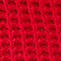 Plus Waffle Knit Chenille Pullover Sweater