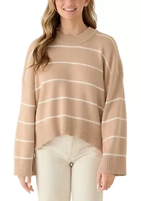 Women's Long Sleeve Crew Neck Sweater