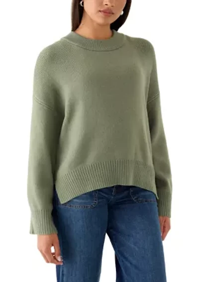 Women's Long Sleeve Crew Neck Sweater