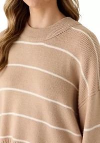 Women's Long Sleeve Crew Neck Sweater