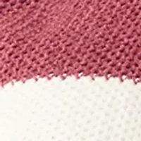 Plus Color Block Chenille Cardigan