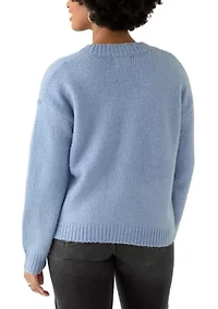 Women's V-Neck Button Front Cardigan